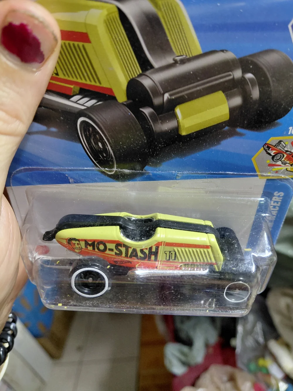 Hot Wheels bright yellow